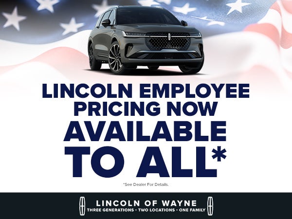 Lincoln Employee Pricing