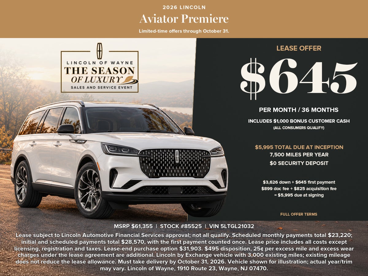 2026 Lincoln Aviator Premiere