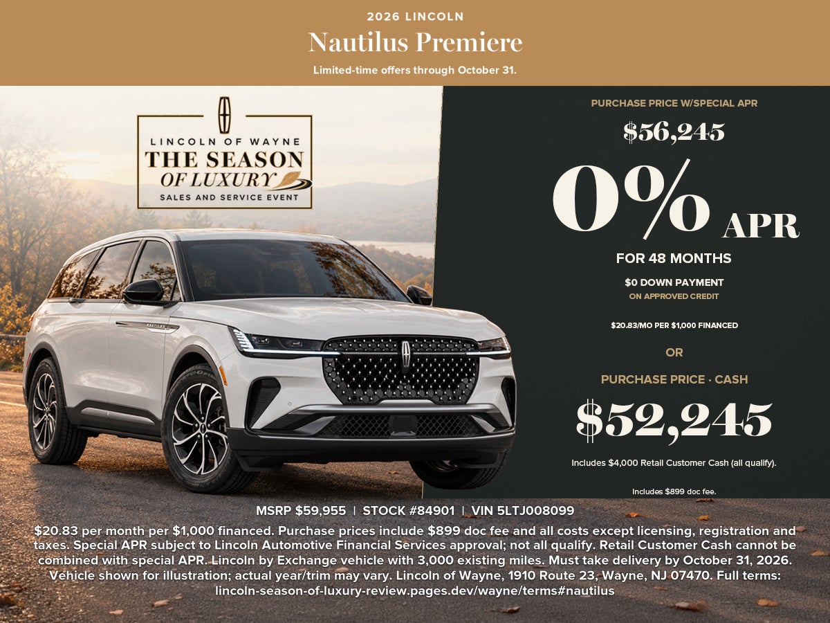 2026 Lincoln Aviator Premiere