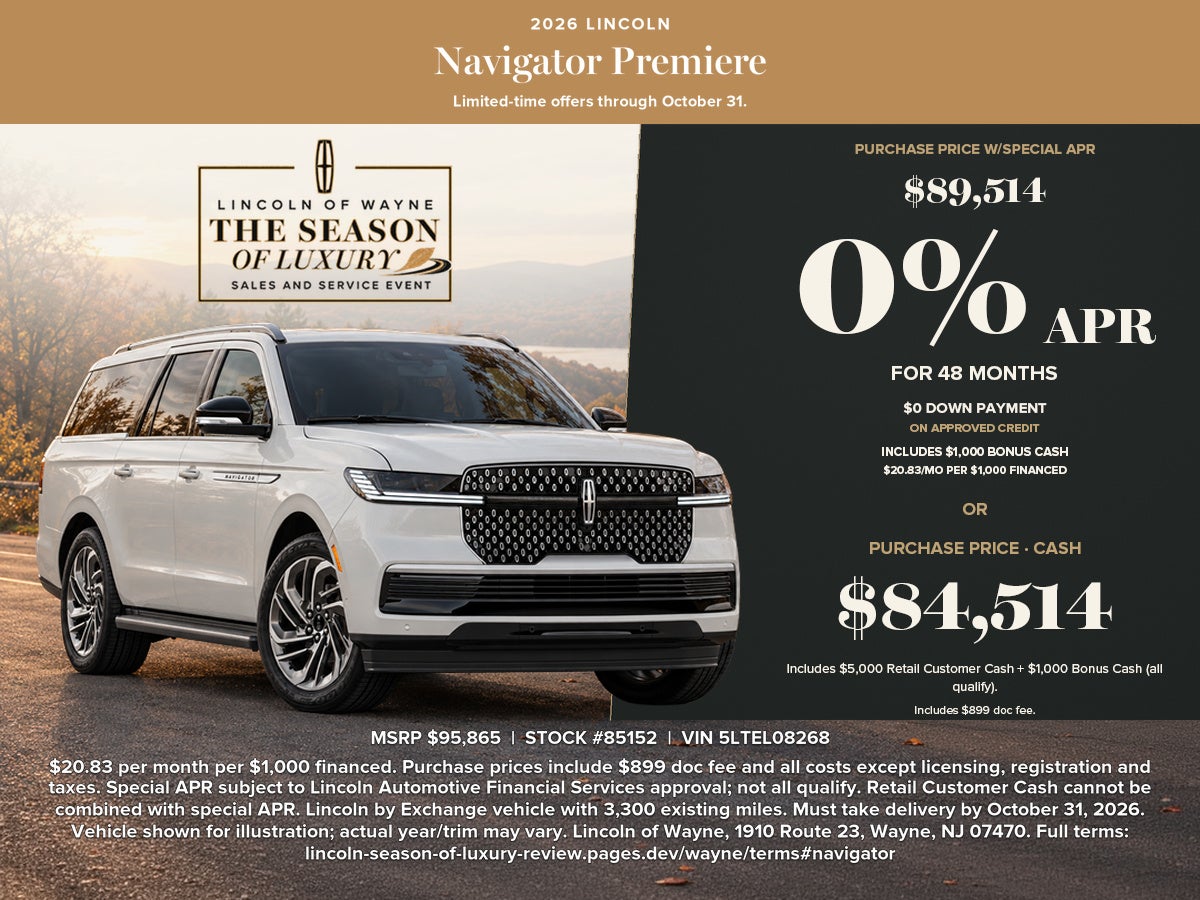 2026 Lincoln Aviator Premiere