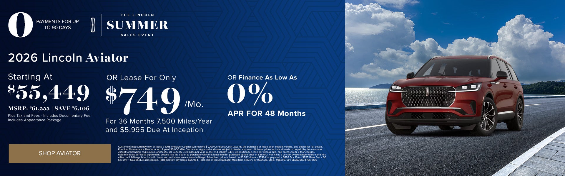 August Summer Sales Event