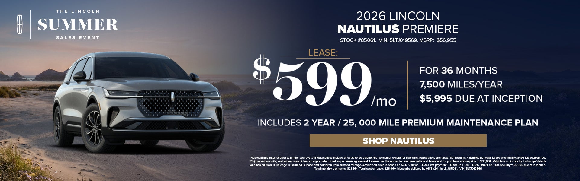 Summer Sales Event Banner