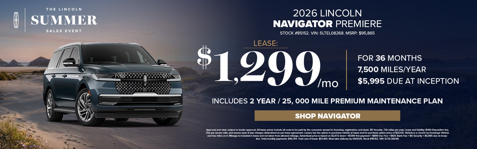 Summer Sales Event Banner