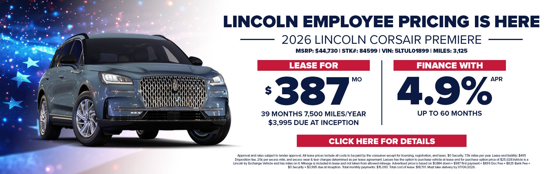 Employee Pricing