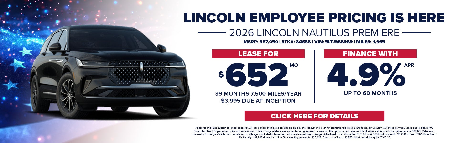 Employee Pricing