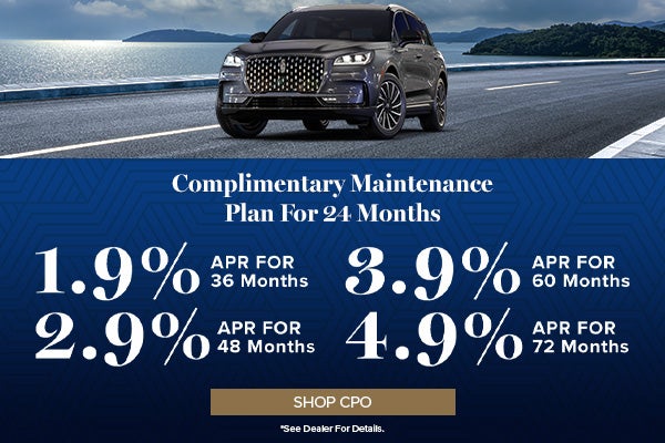 Lincoln CPO Specials Offers