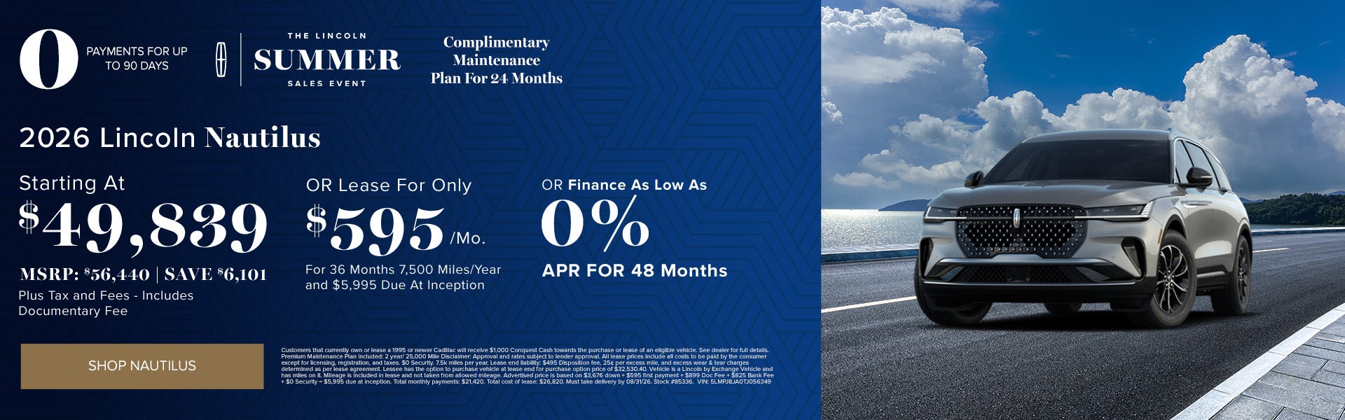 August Specials Offers - Nautilus