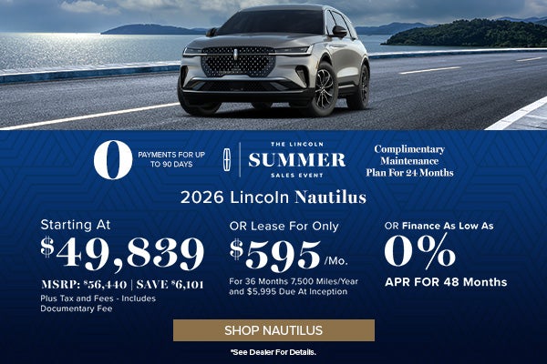 August Specials Offers - Nautilus